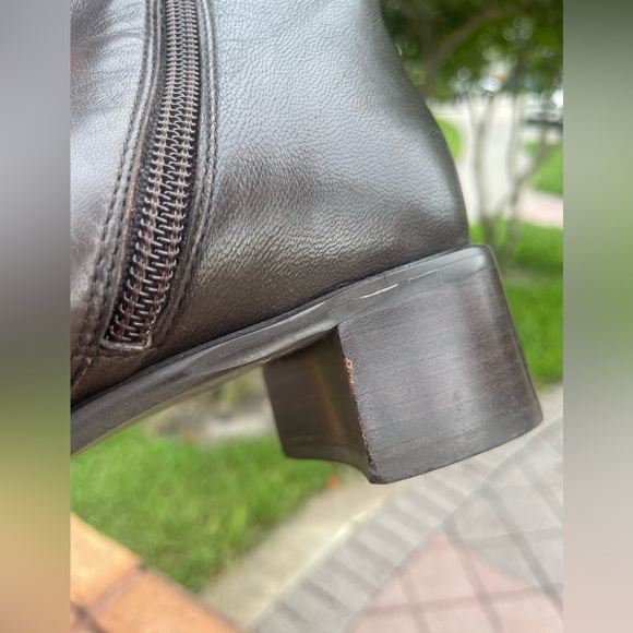 Stuart Weitzman Vintage Leather Boots - Picture 10 of 10